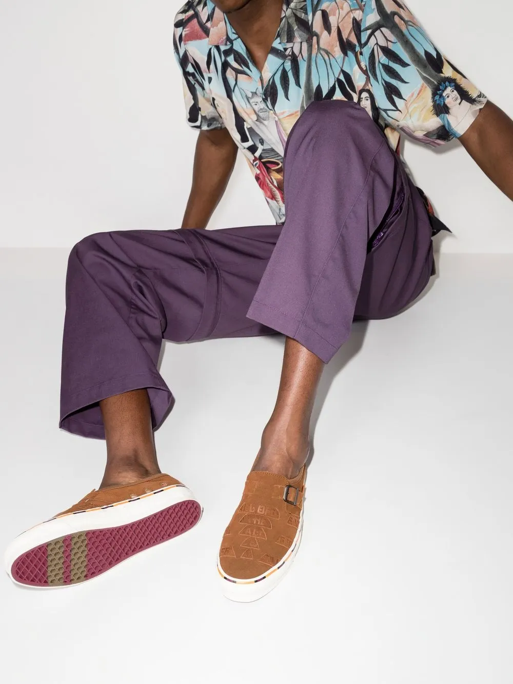 Vans xTaka Hayashi 47 Huarache low-top sneakers Brown