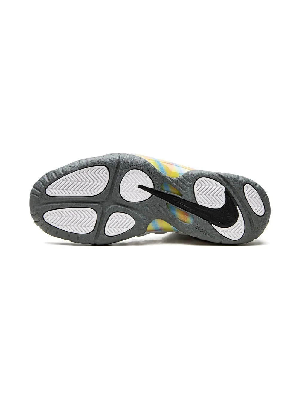 Nike Little Posite One Little Kids' Shoe In Grey
