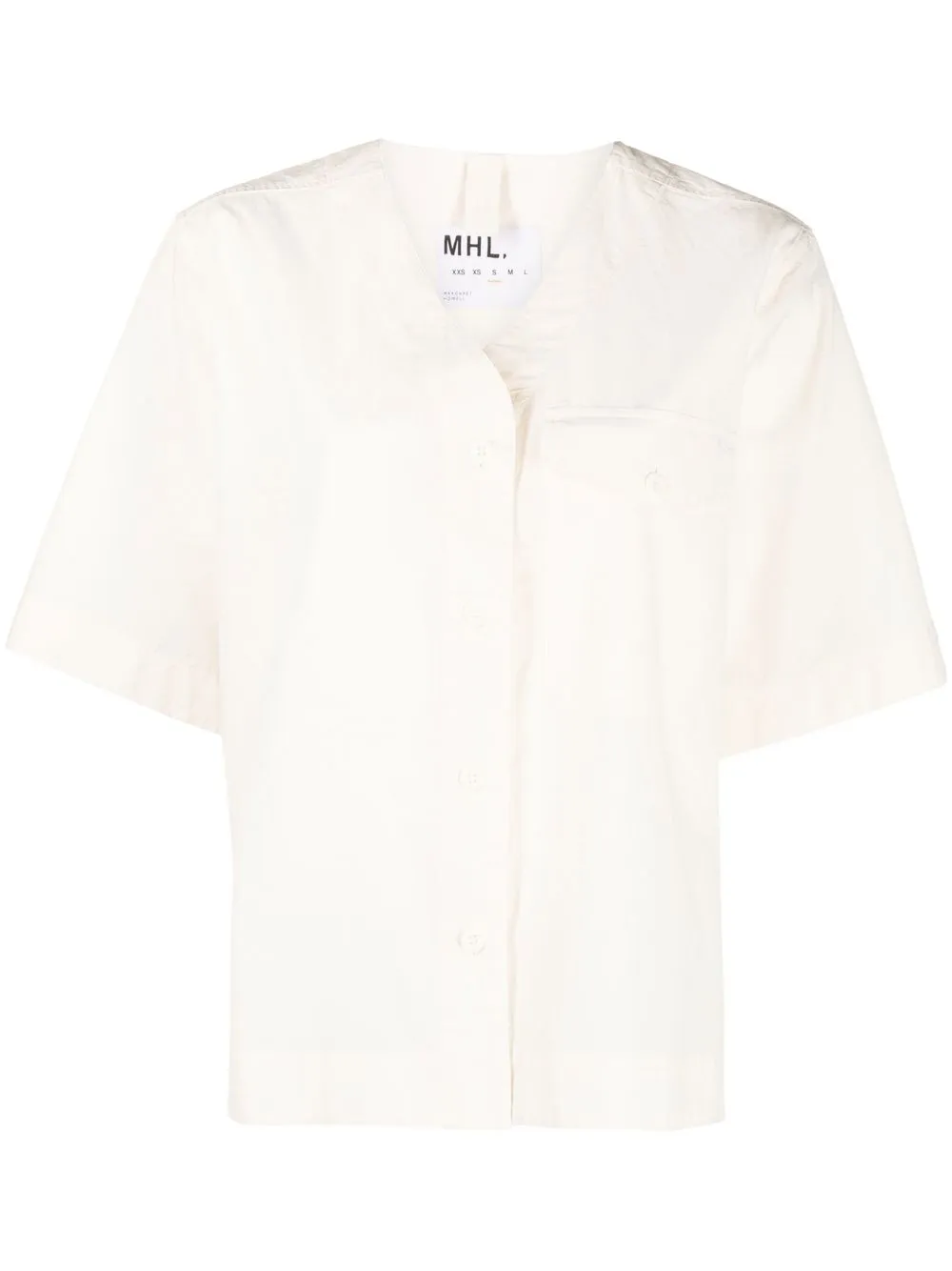 

Margaret Howell camisa manga corta - Neutro