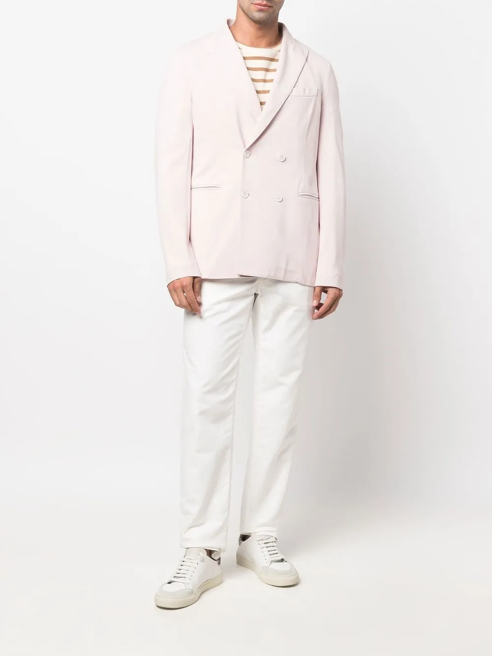 Circolo 1901 Blazer met dubbele rij knopen - Roze