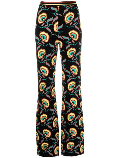 Rabanne floral-print trousers Women