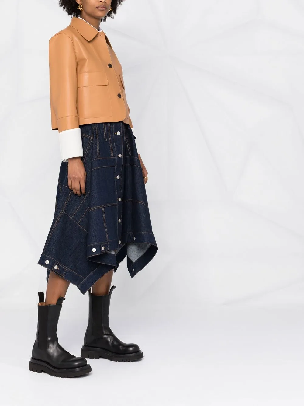 Alexander McQueen アレキサンダー・マックイーン デニムスカート 