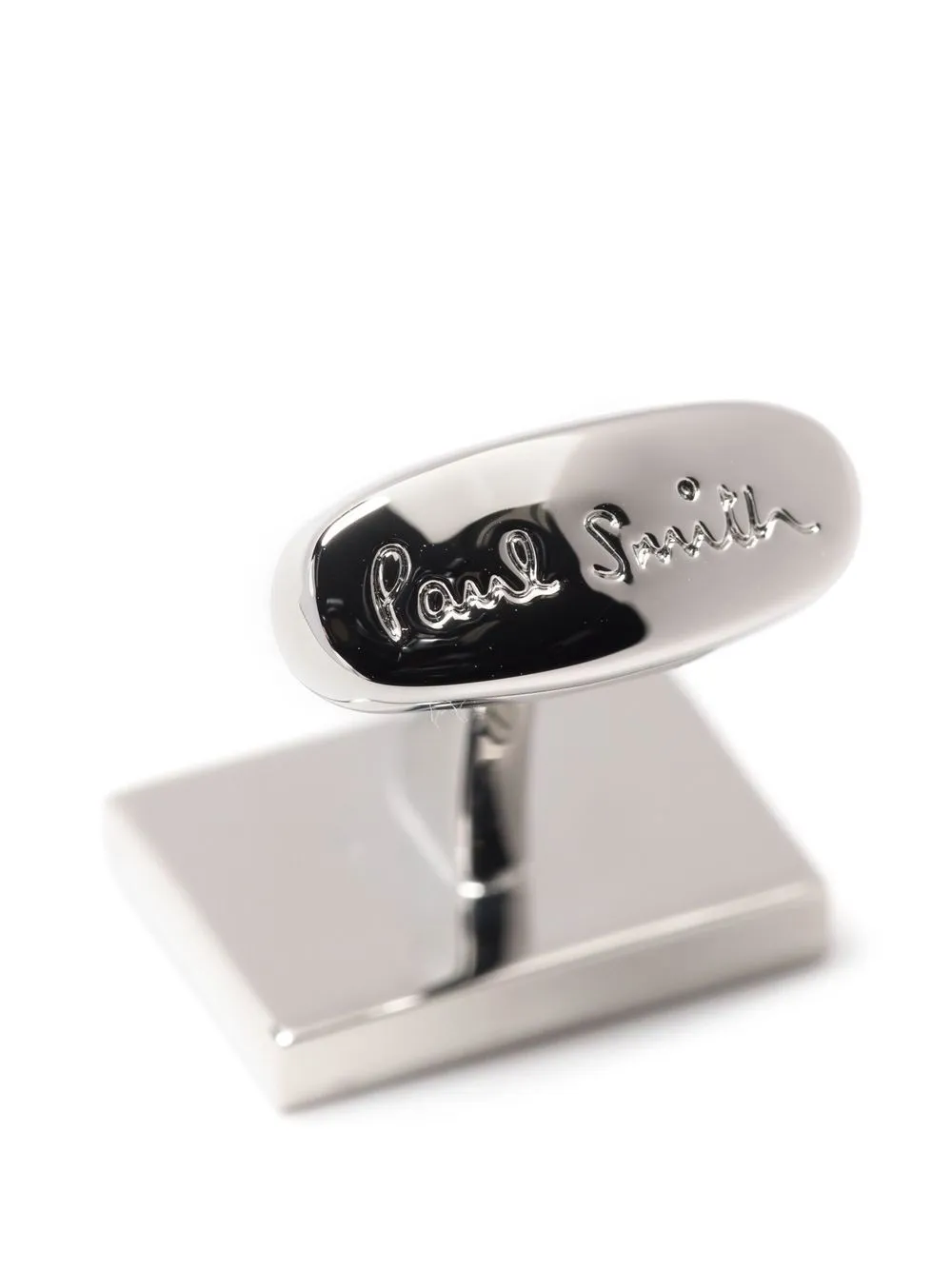 Paul Smith Manchetknopen met logoprint - Zilver