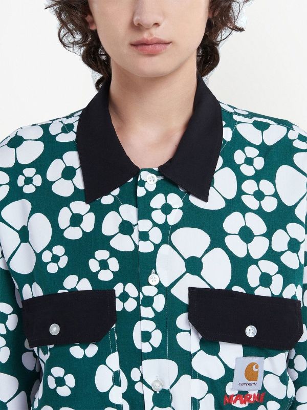 Marni floral-print short-sleeve Shirt - Farfetch