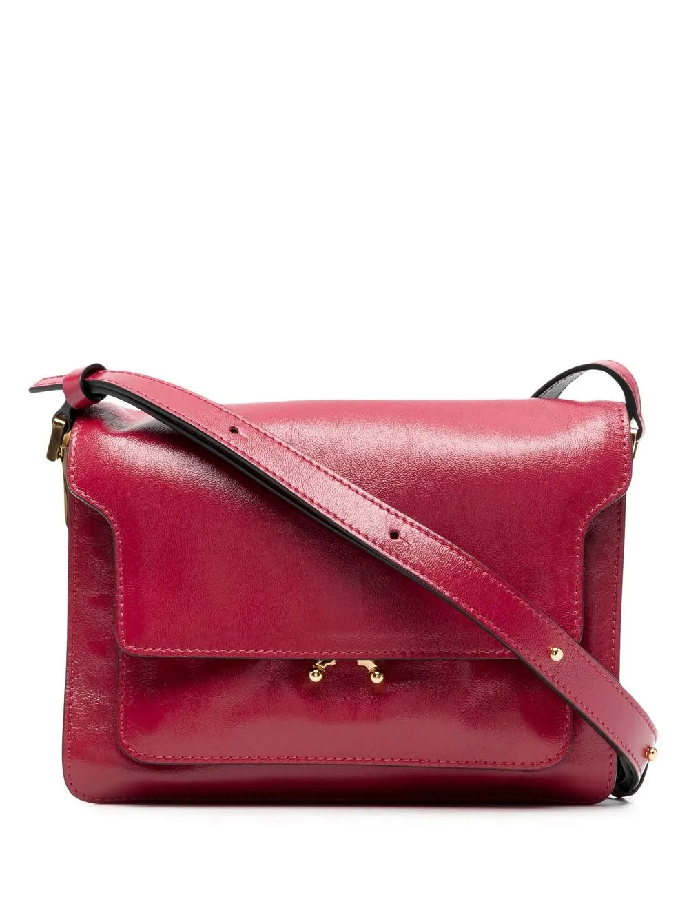 

Marni bolsa crossbody Trunk mediana - Rojo