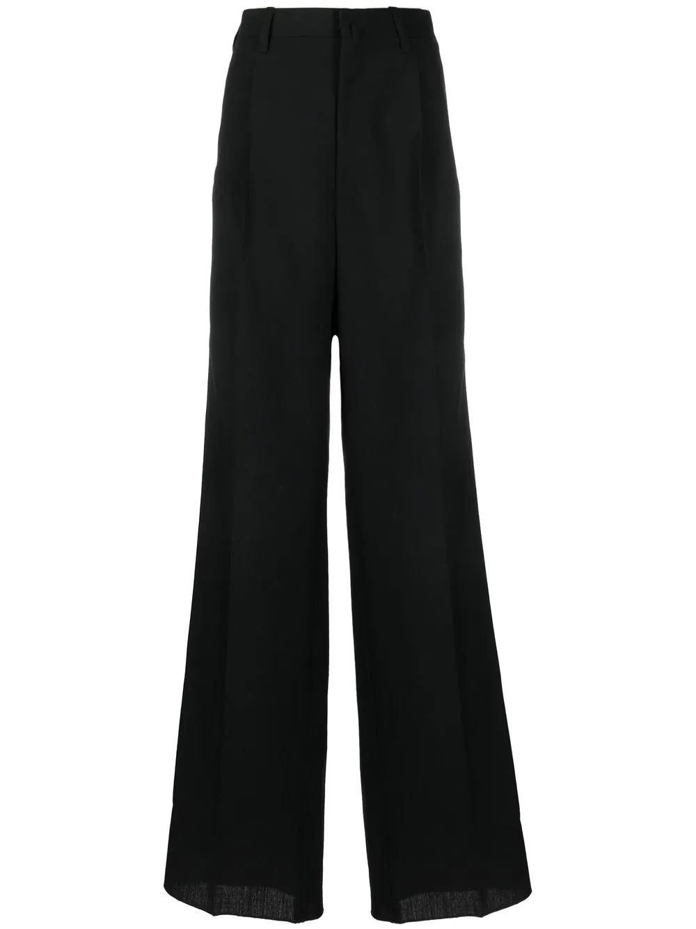 

Marni pantalones con tiro alto - Negro