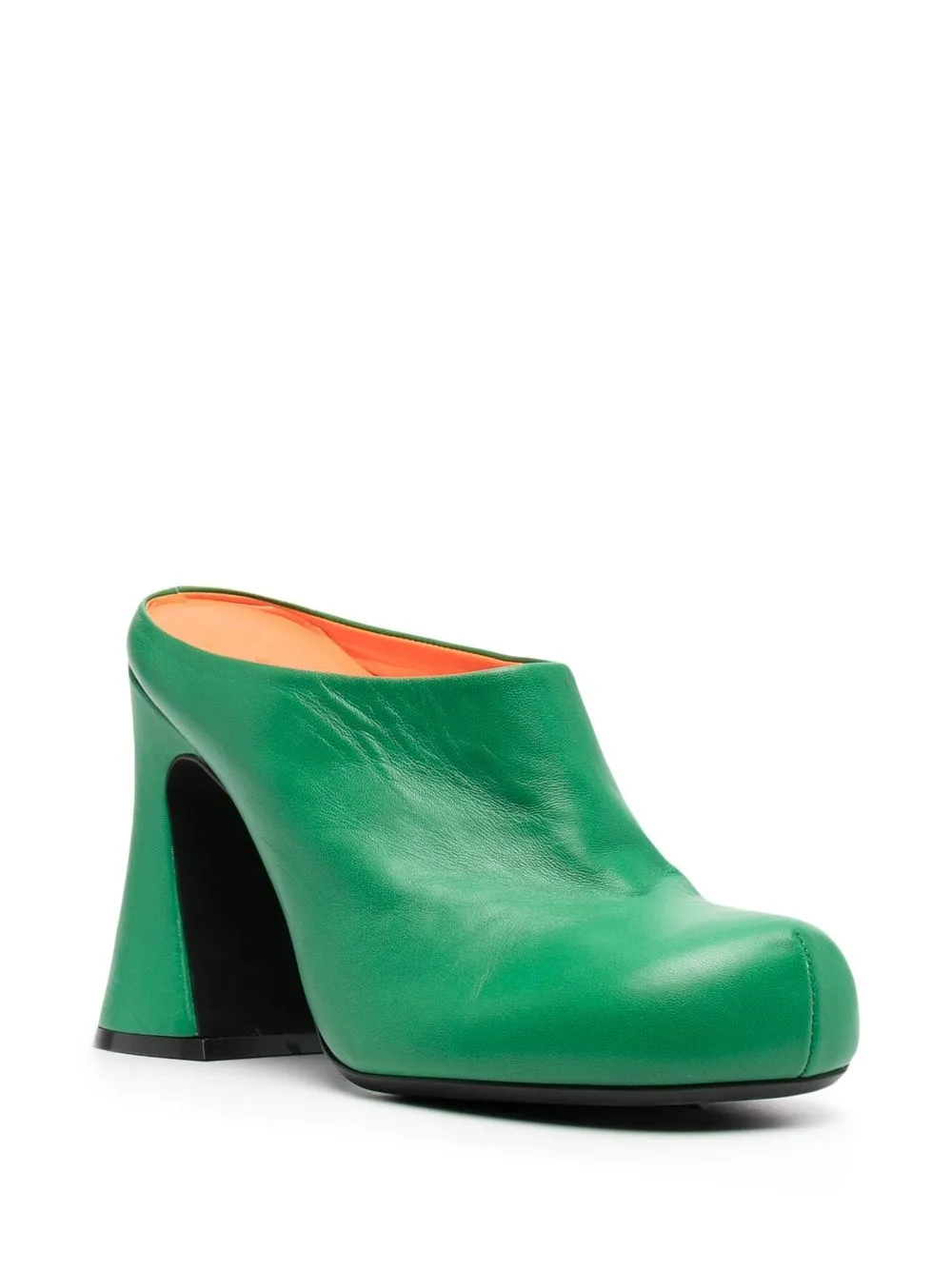 Marni 115mm Sabot Leather Mules - Farfetch