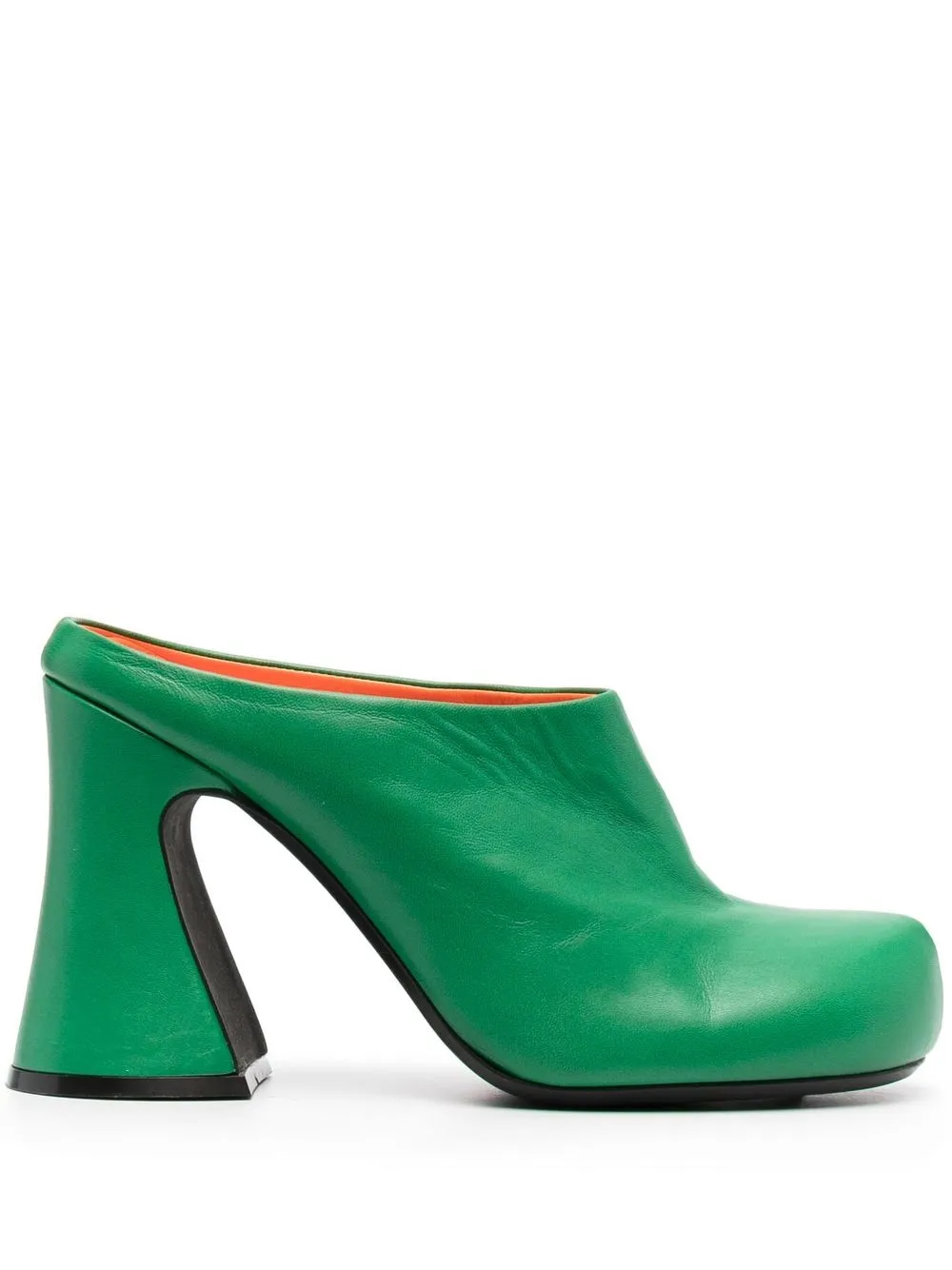 

Marni mules Sabot con tacón de 115mm - Verde