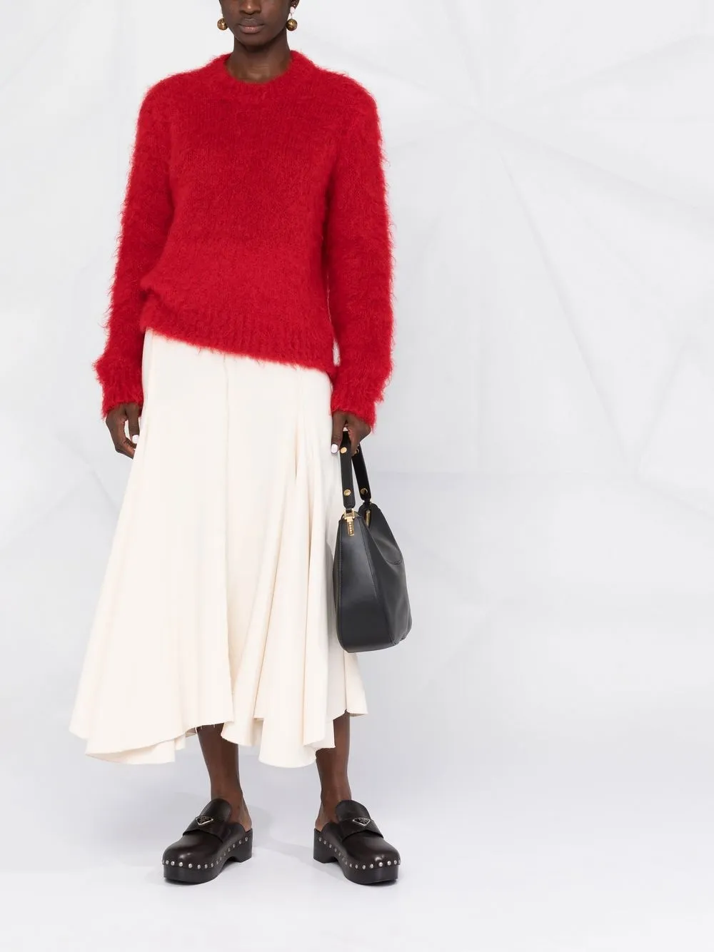 Marni Trui met ronde hals - Rood