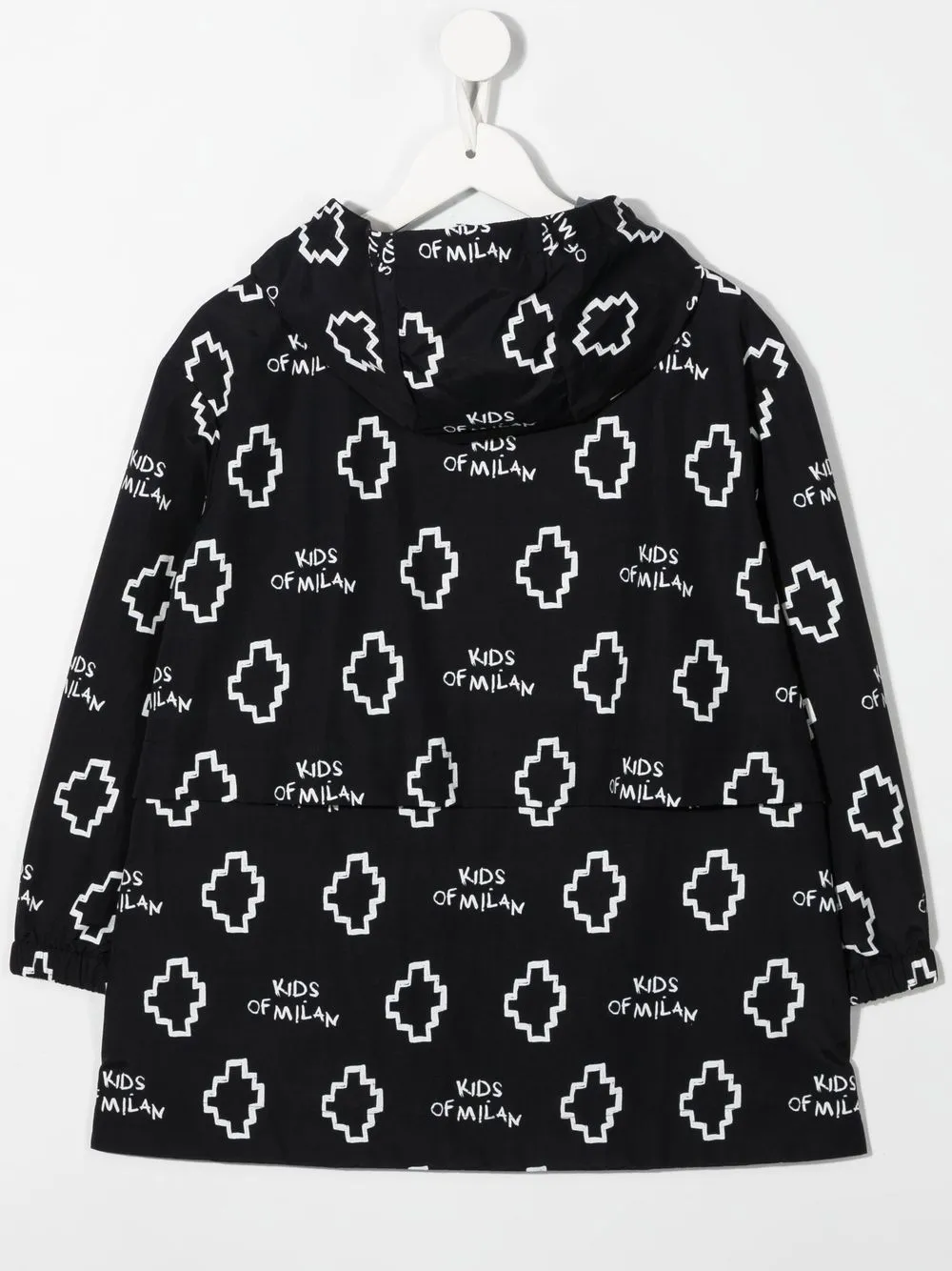 Marcelo Burlon County Of Milan Kids Jack met capuchon - Zwart