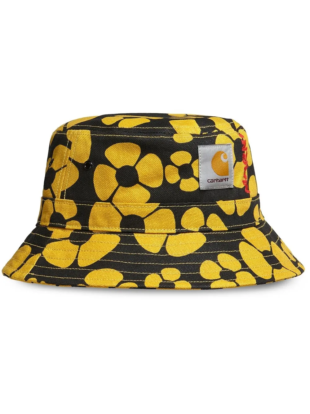 

Marni floral-print bucket hat - Black