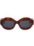 Marni round-frame sunglasses - Brown