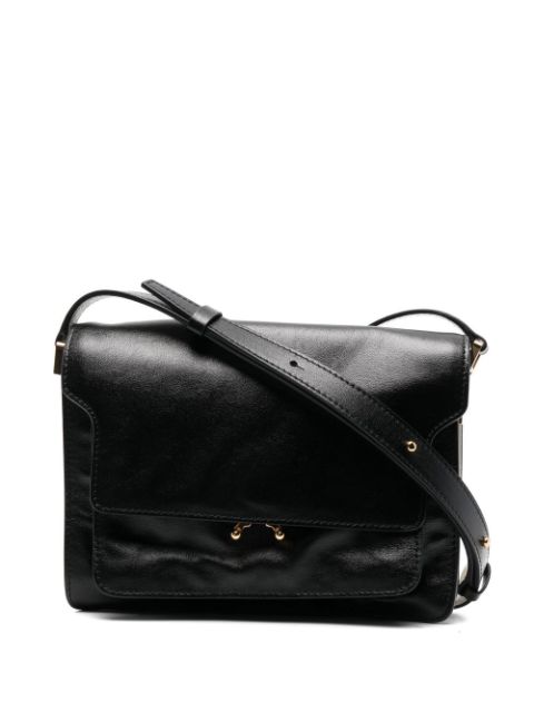 Marni Trunk leather crossbody bag Women