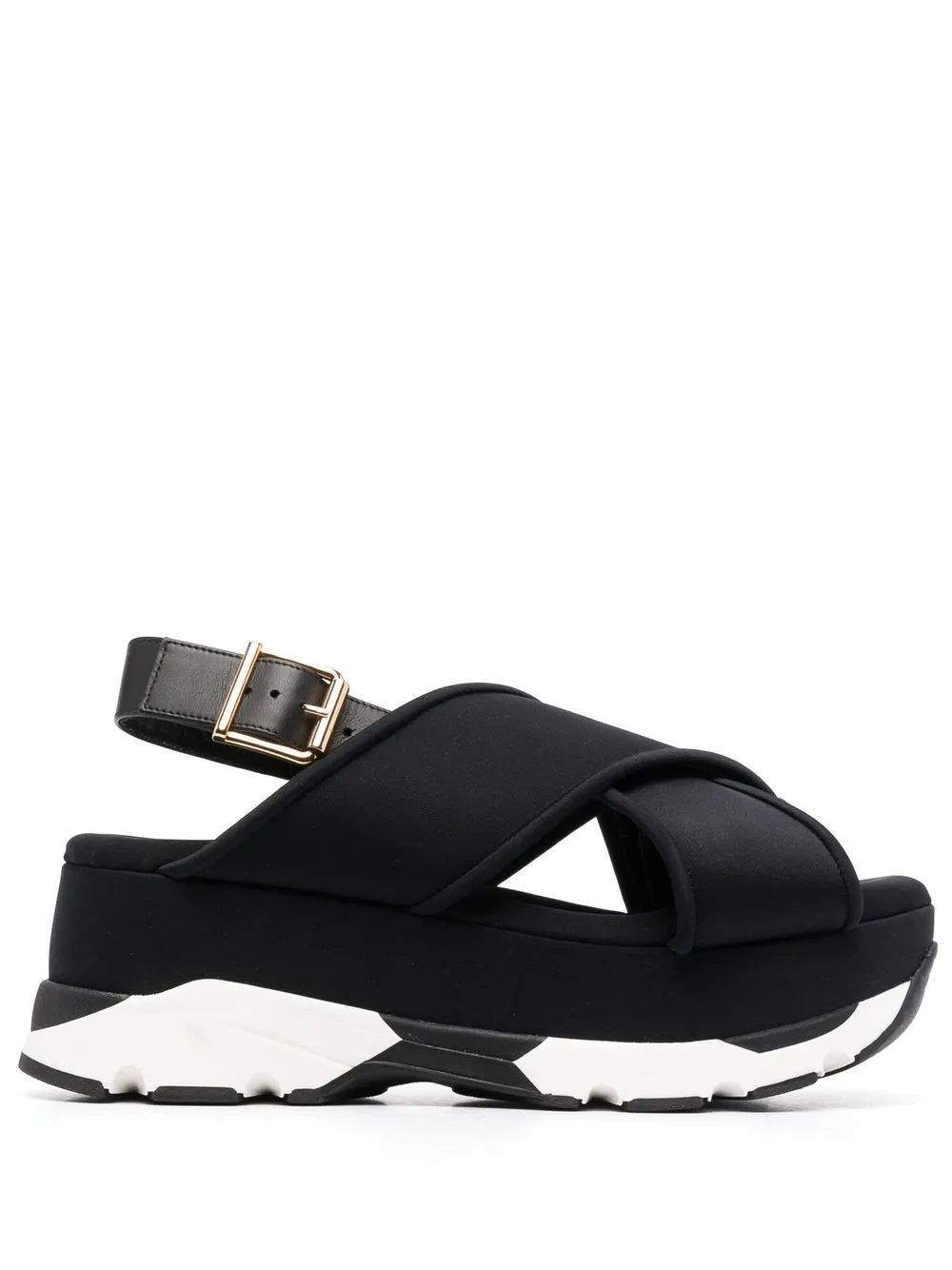 

Marni slingback buckle sandals - Black