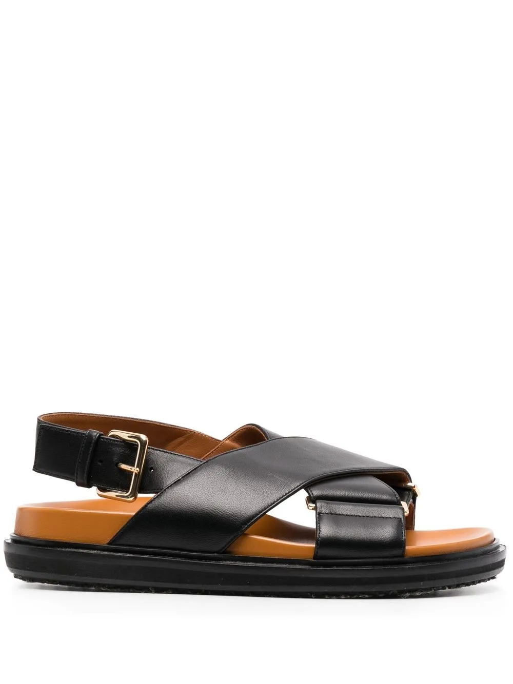 

Marni slingback buckle sandals - Black