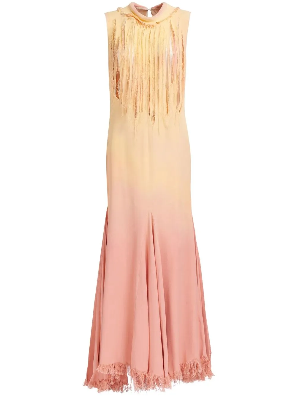 

Marni ripped-detailing maxi-dress - Pink