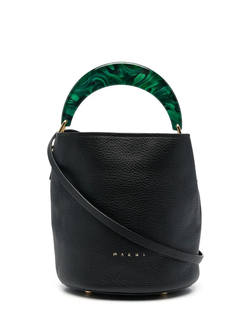 

Marni leather sac bag - Black