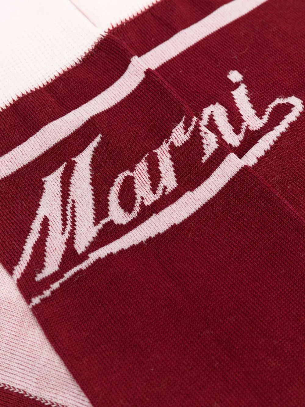 Marni Sokken met colourblocking - Rood