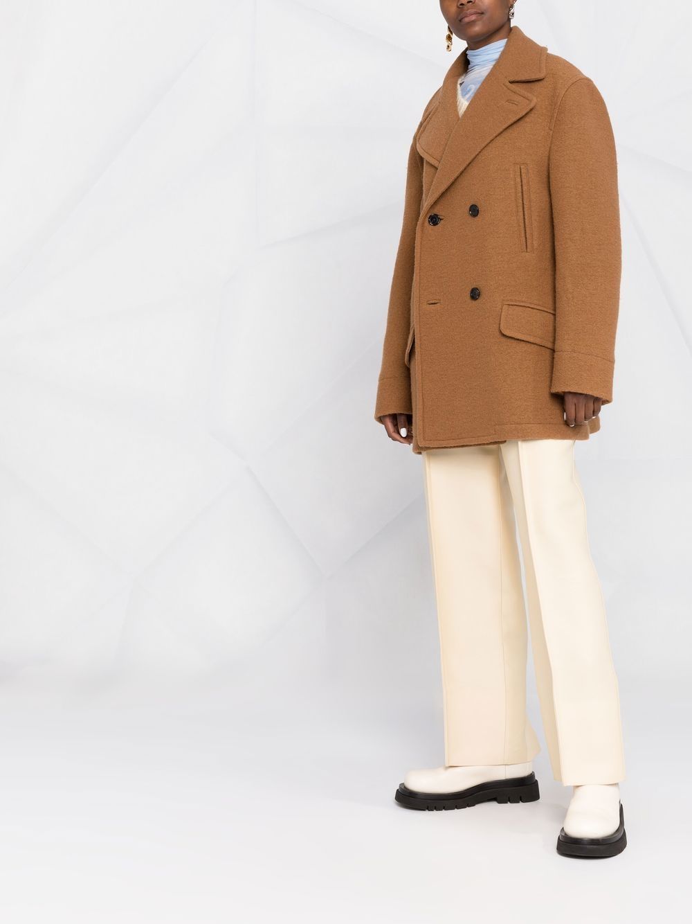 Marni double-breasted short coat Women