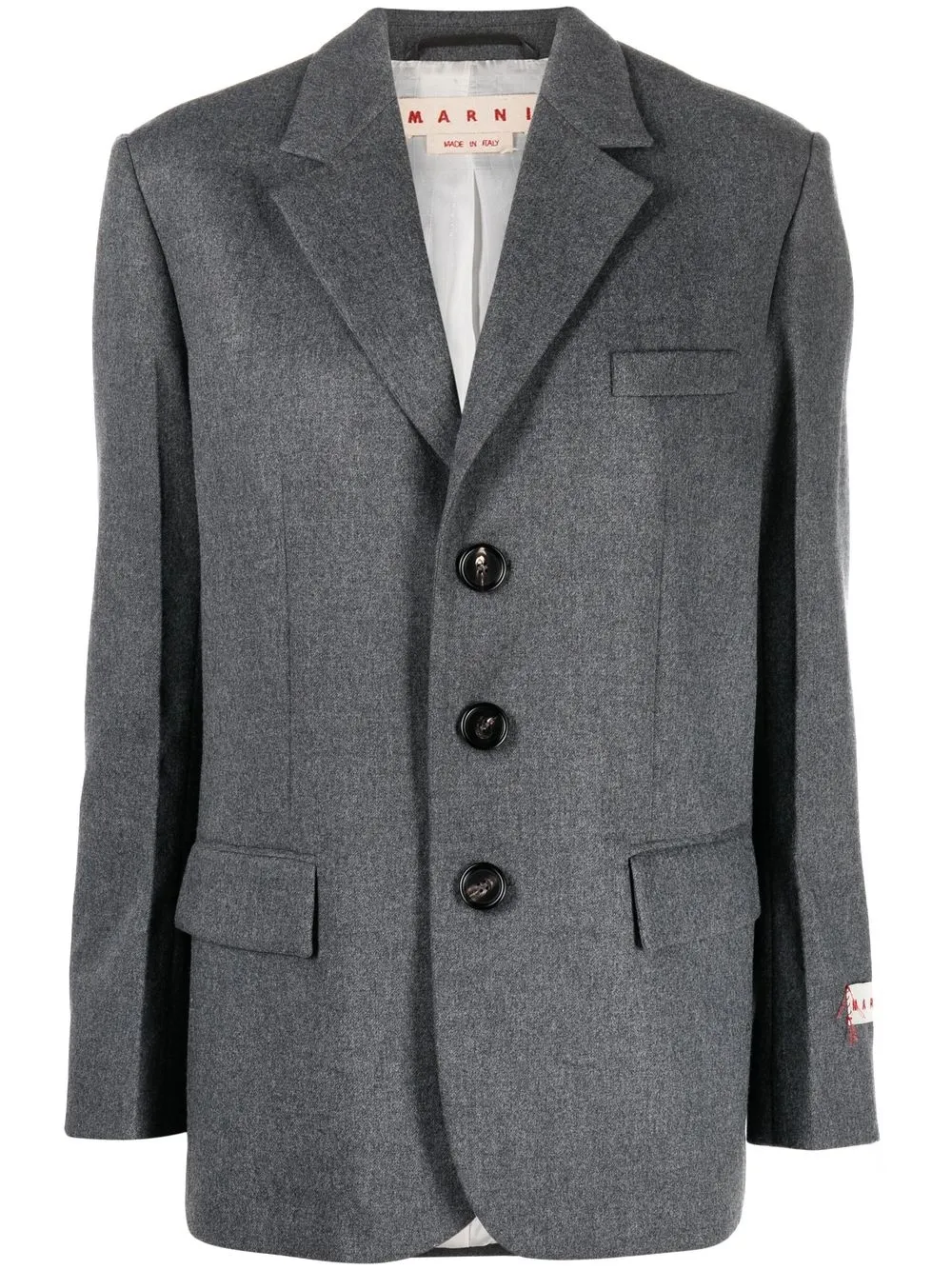 

Marni blazer con botones - Gris