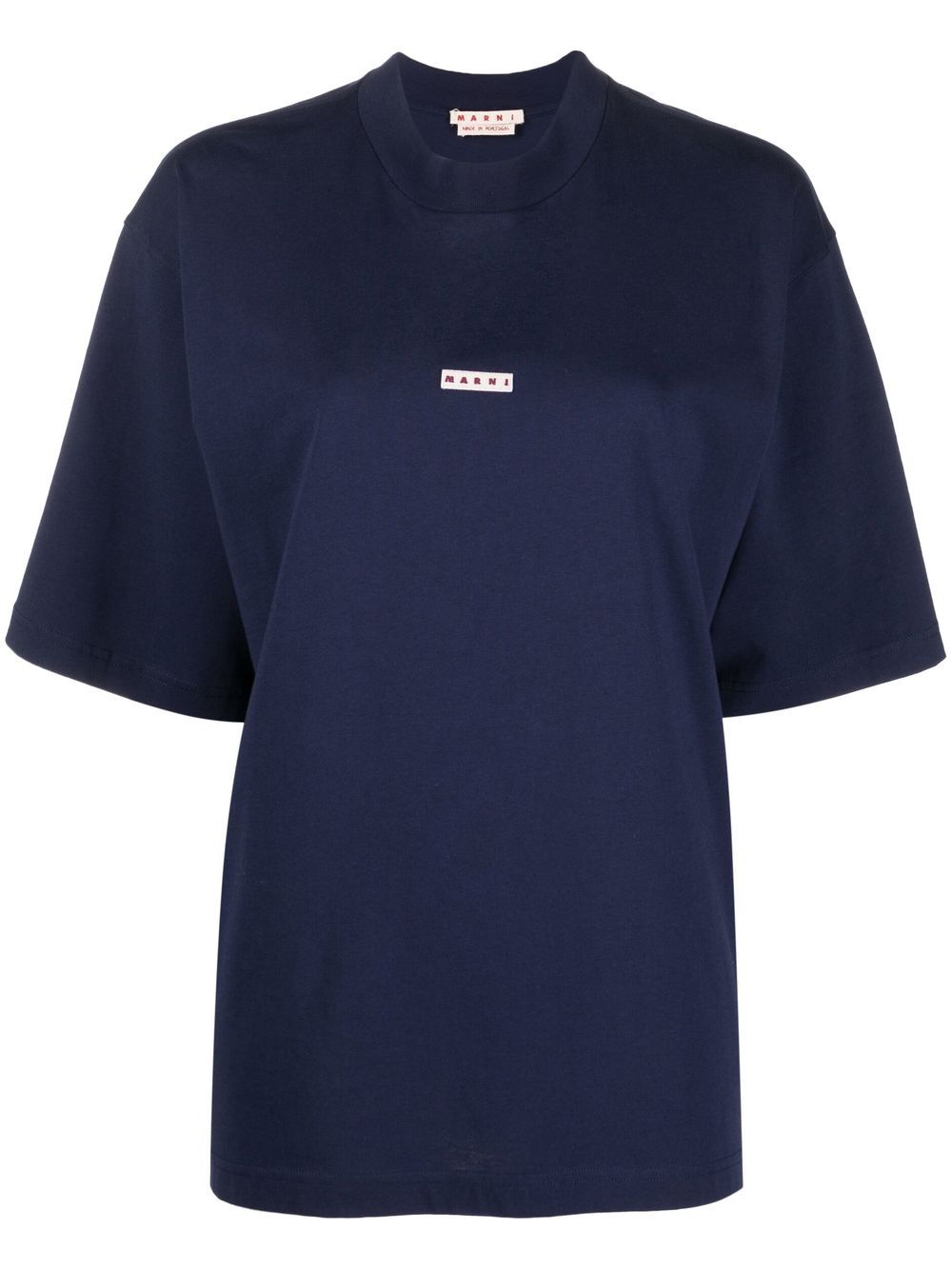 

Marni playera con parche del logo - Azul