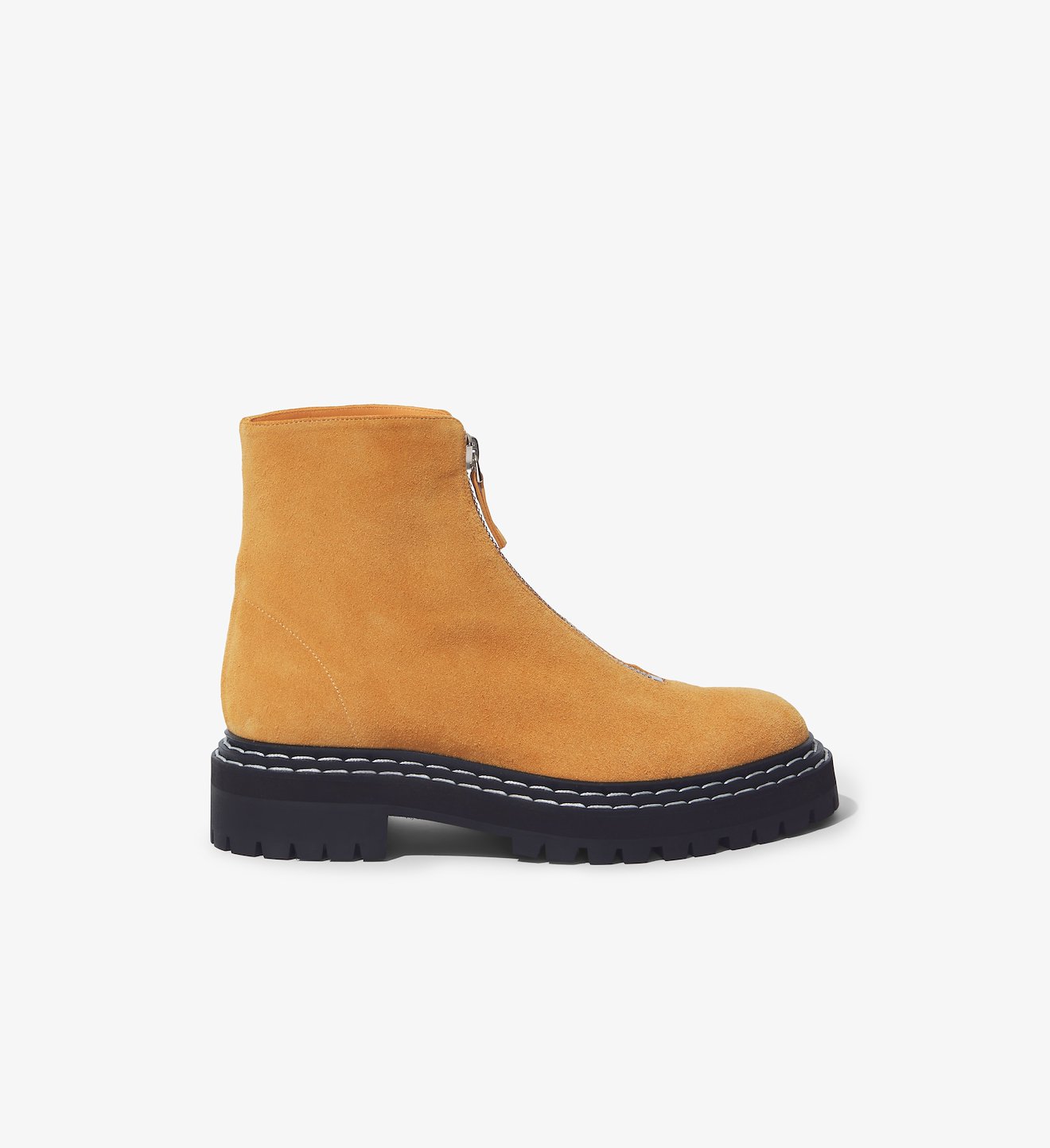 Lug Sole Zip Boots