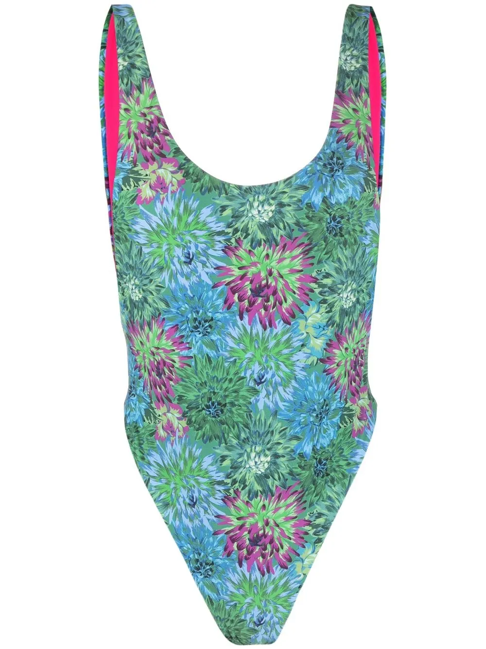 

Reina Olga traje de baño con estampado floral - Verde