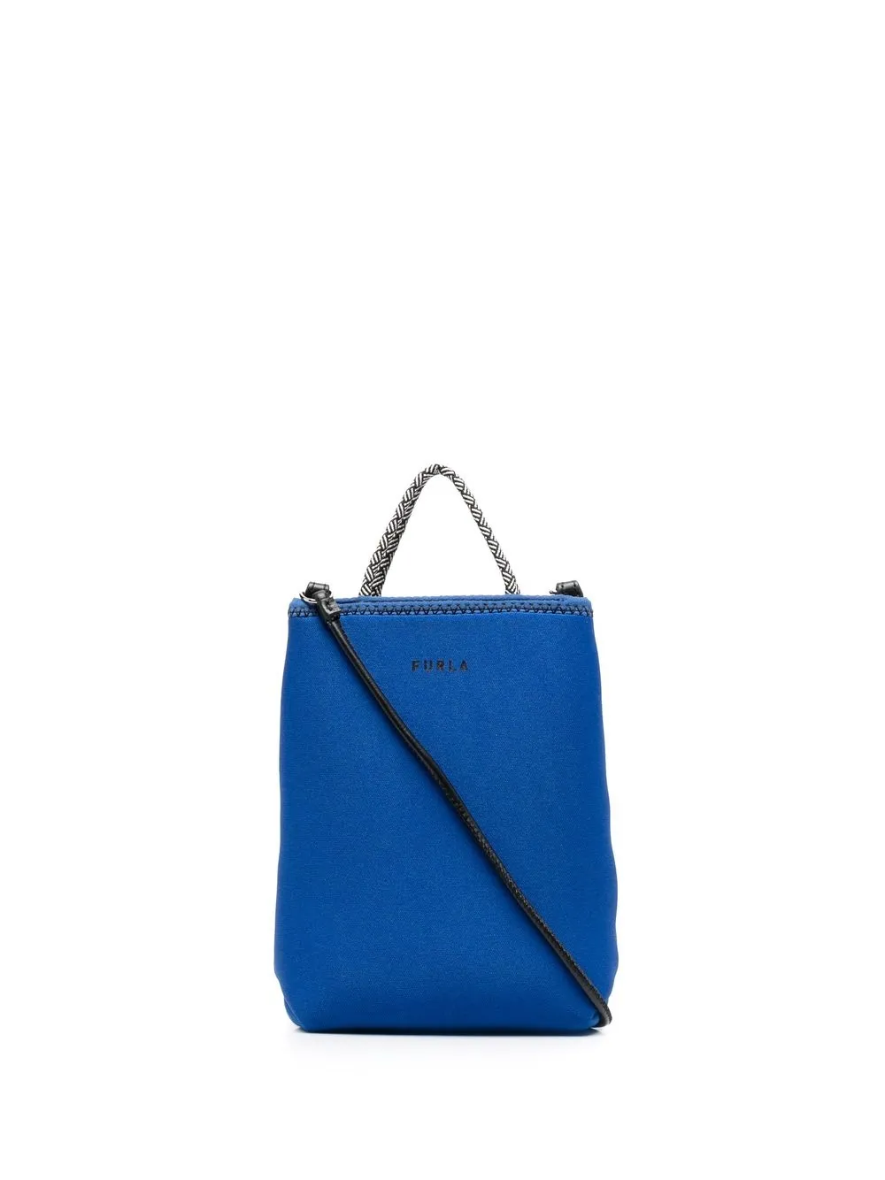

Furla bolsa crossbody Ginger con diseño vertical - Azul