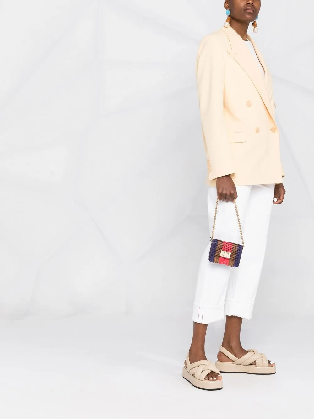 Furla 1927 mini-crossbodytas - Paars