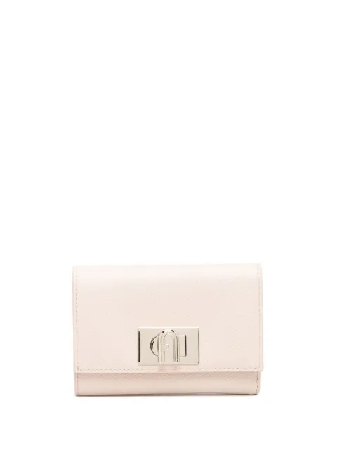 Furla 1927 logo-plaque leather wallet