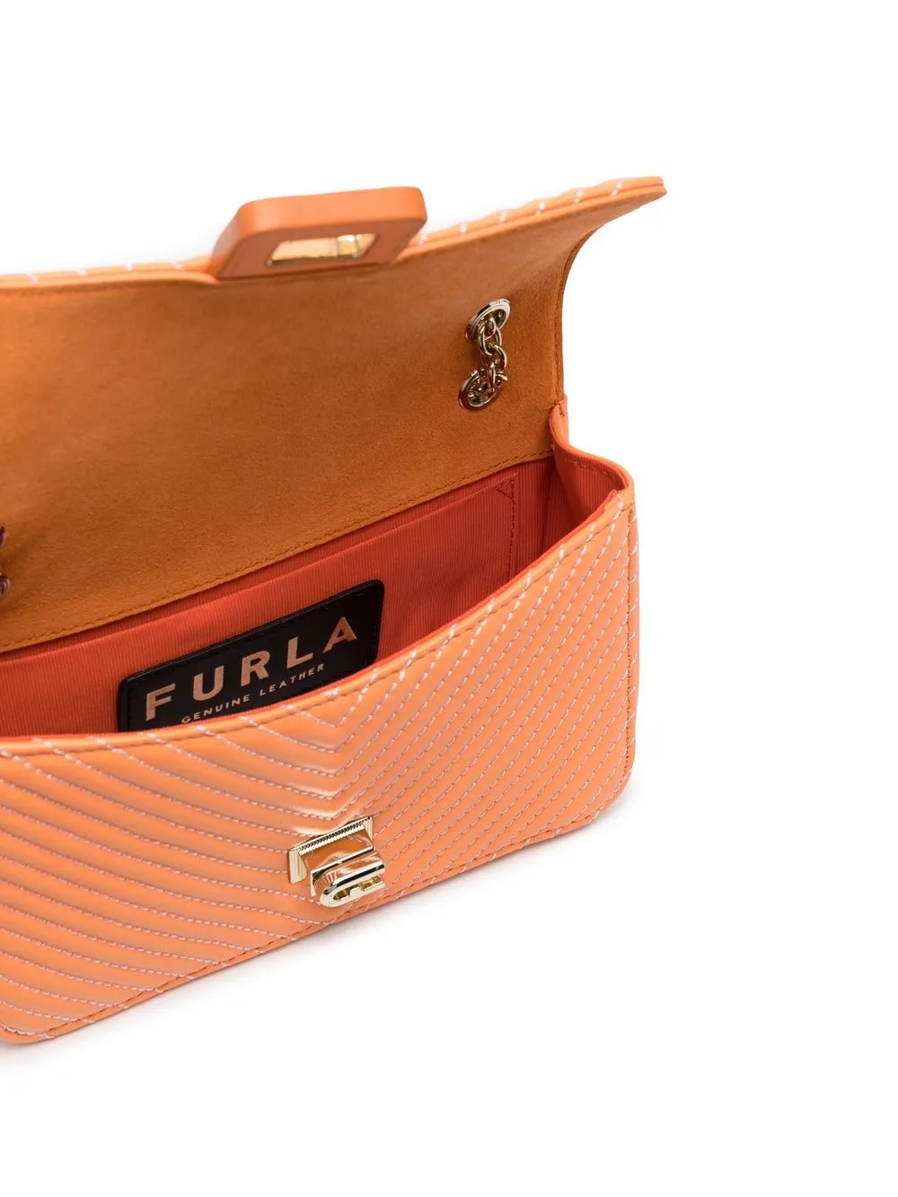 Furla chevronquilted Crossbody Bag Farfetch