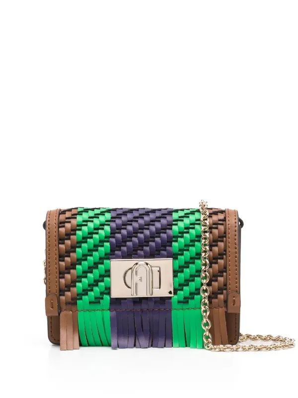 Furla Mini 1927 Crossbody Bag Brown FARFETCH IE