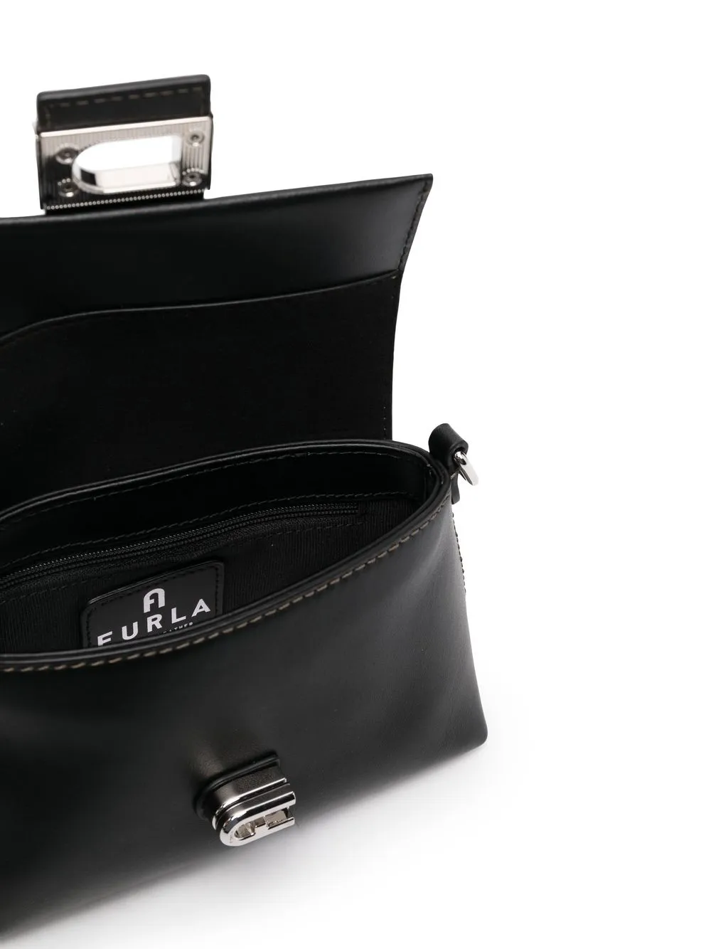 Furla mini black bag best sale