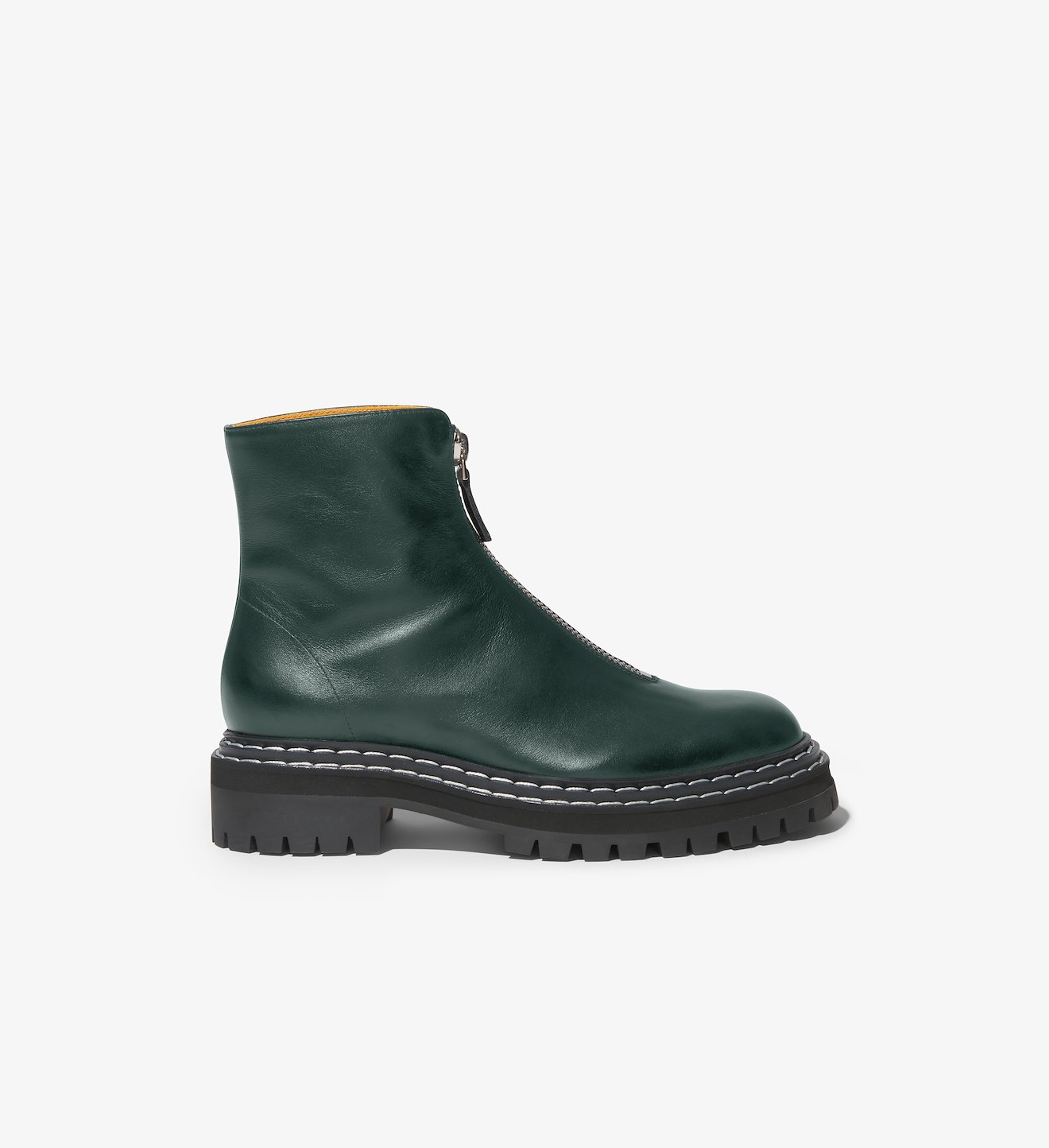Lug Sole Zip Boots