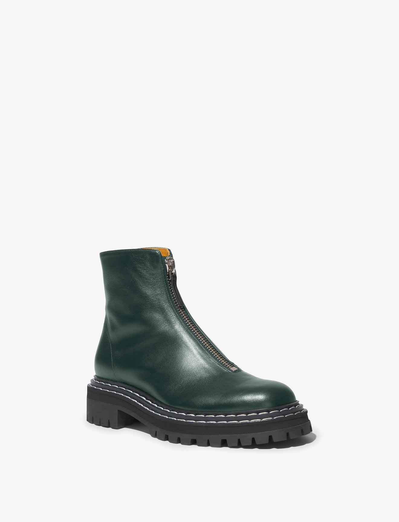 Lug Sole Zip Boots #1
