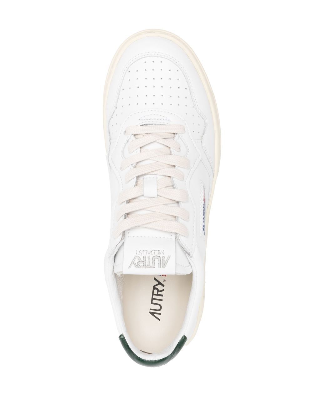 Shop Autry Medalist Low-top Sneakers In White