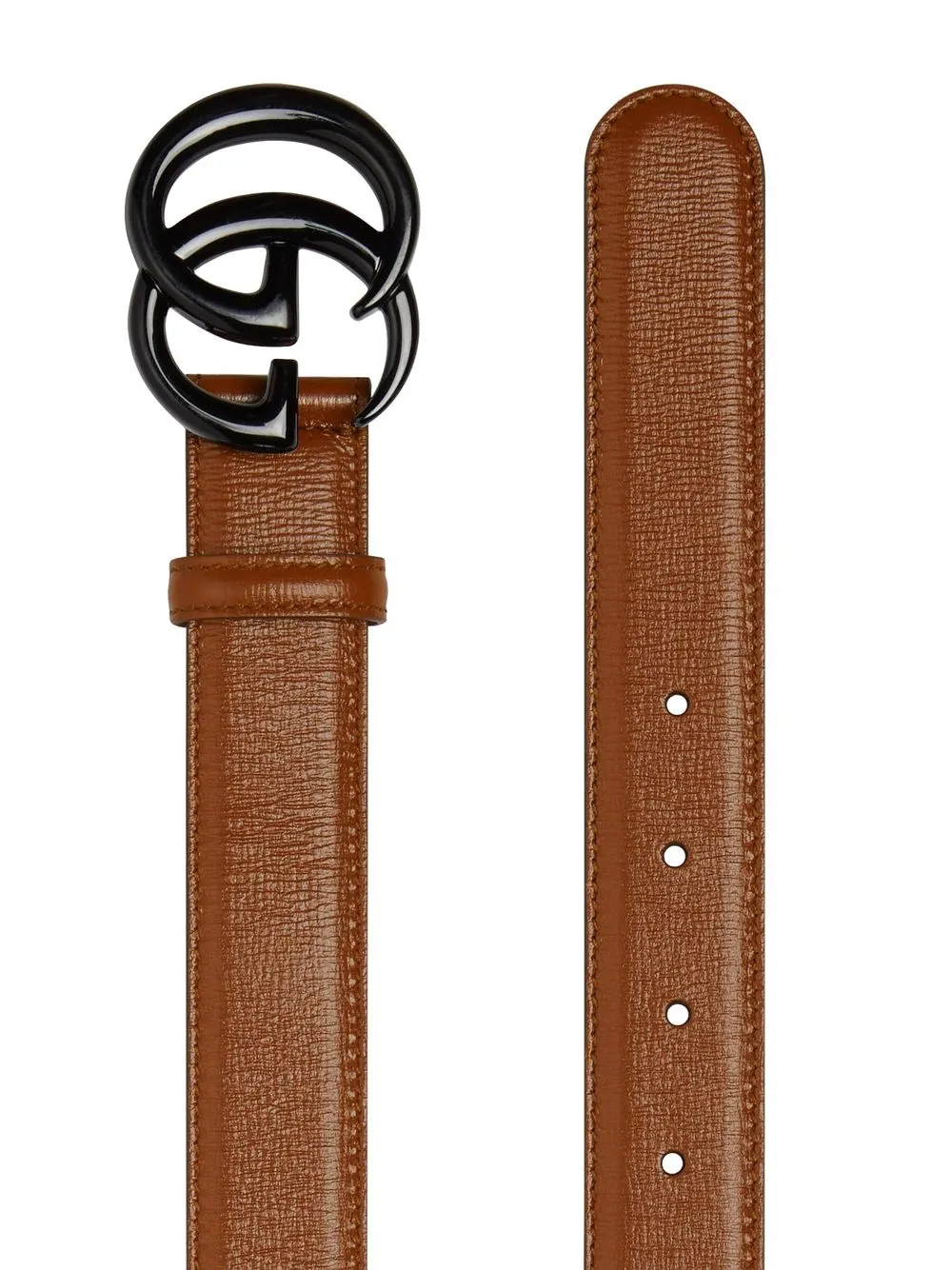 Gucci Leren riem - Bruin