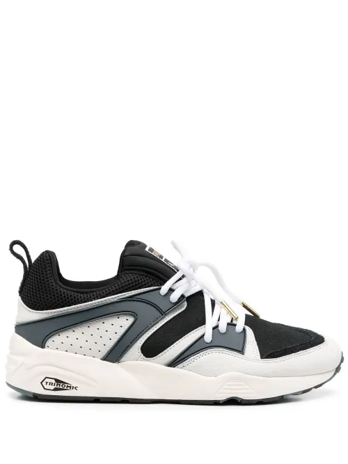 Baskets bicolore à empiècements - PUMA - Modalova