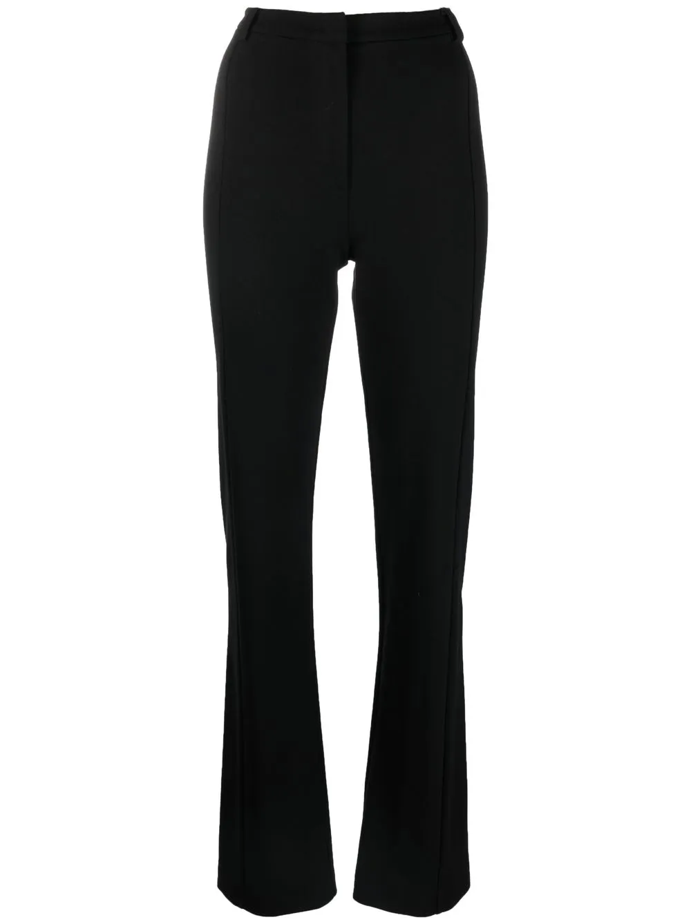 

Patrizia Pepe pantalones bootcut con tiro alto - Negro