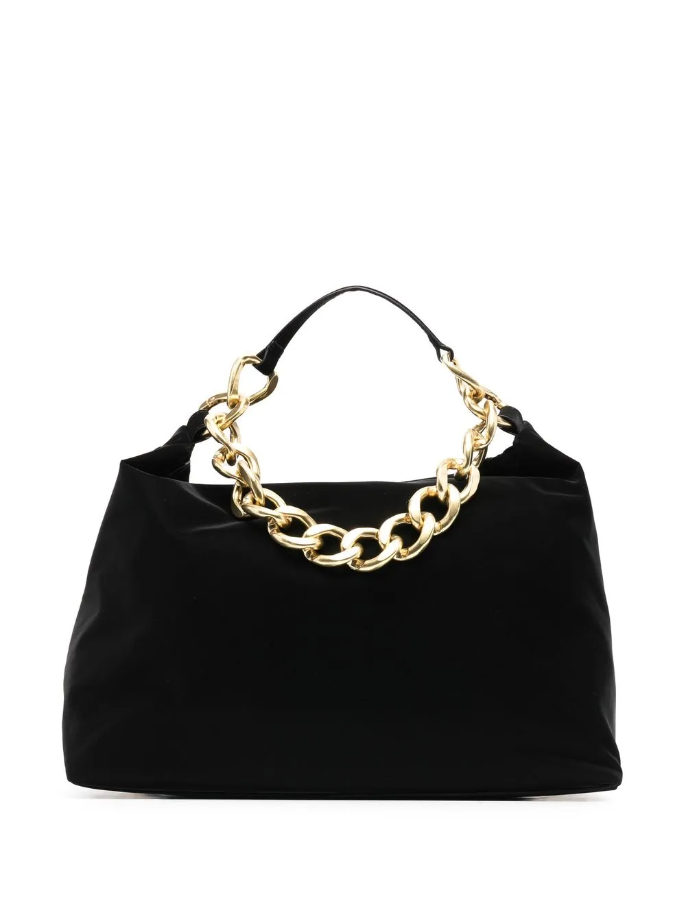 

Patrizia Pepe tote con detalle de cadena - Negro