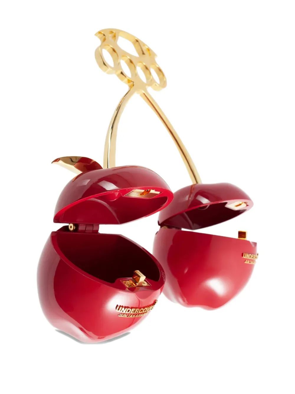 Undercover cherry-shaped clutch - Rood