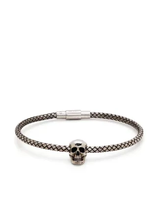 Alexander McQueen スカルチャーム ブレスレット