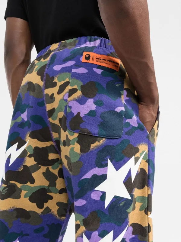 A BATHING APE® Double Knit Track Pants - Farfetch