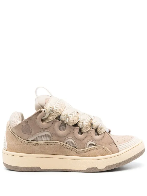 lanvin suede sneakers