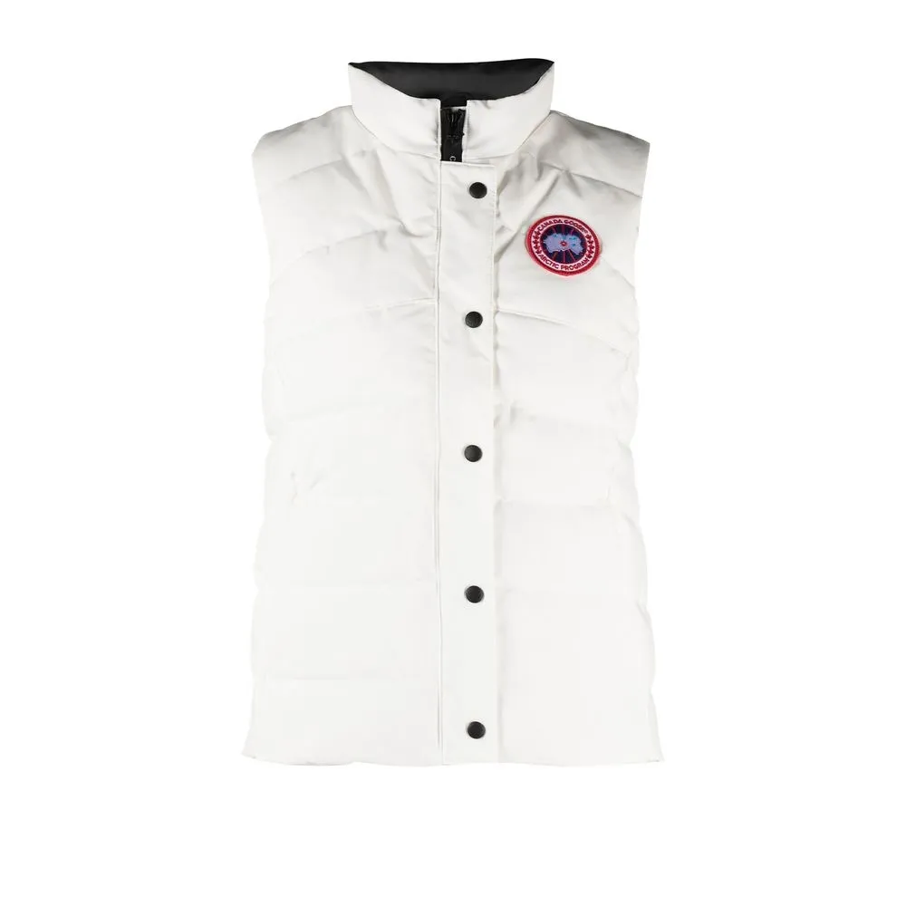 

Canada Goose chaleco capitonado Freestyle - Blanco