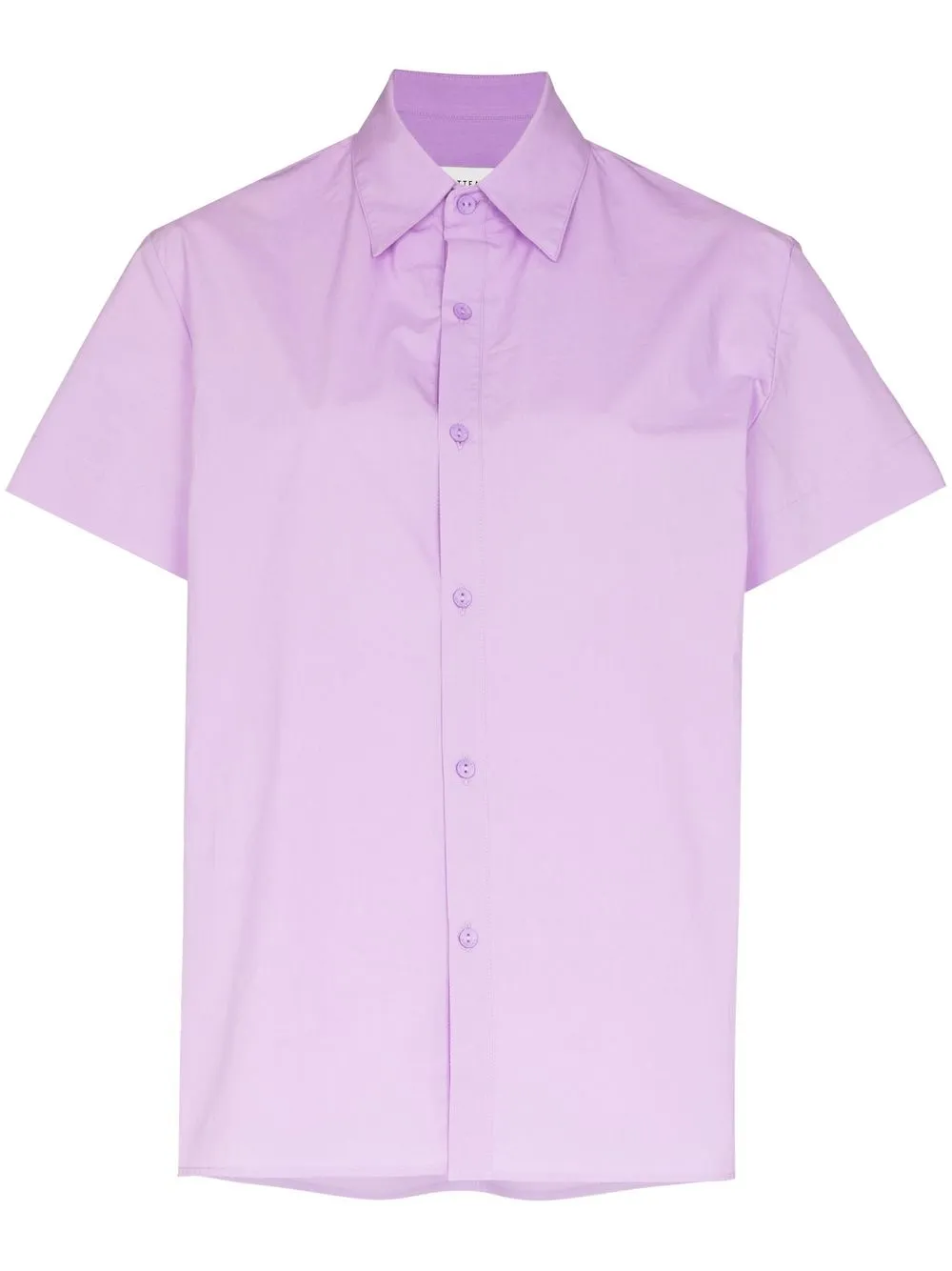 

Matteau oversized organic-cotton short sleeved shirt - Purple