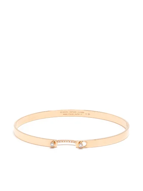 Nouvel Heritage brazalete Business Meeting Mood en oro amarillo de 18kt con diamantes