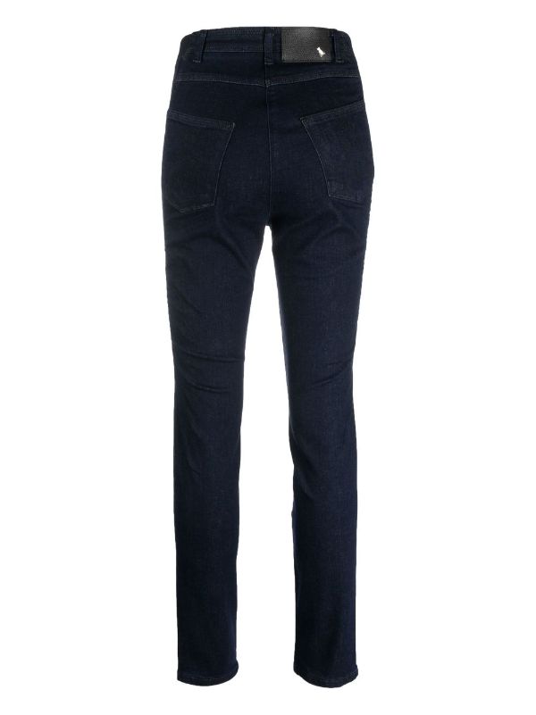 reinigen huren Vervolgen Patrizia Pepe dark-wash Skinny Jeans - Farfetch