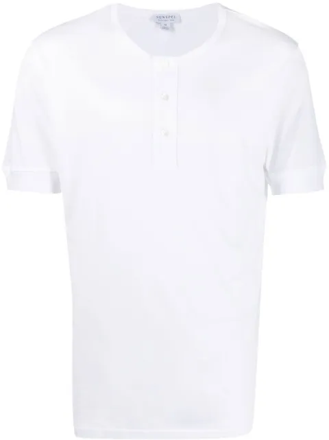 Sunspel playera Henley