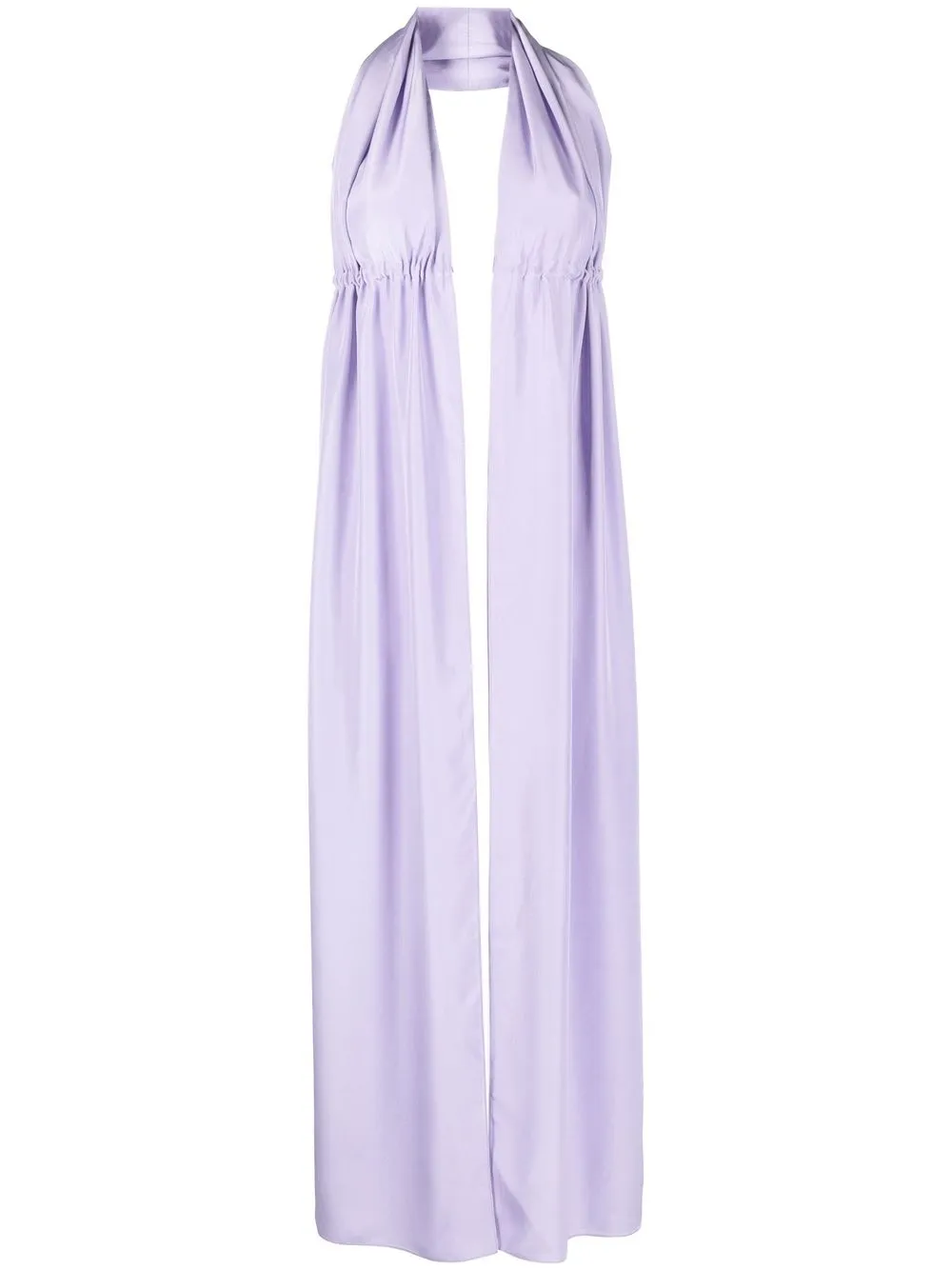 

RAQUETTE top corto con cuello halter - Morado